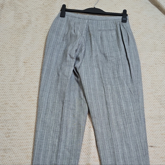 Vintage Harve Benard 100% Wool Pants Size 12 Gray - Picture 8 of 14